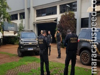 Após carga de cigarro de R$ 2 milhões furtada em frente à PF, operação é deflagrada em MS Após carga de cigarro de R$ 2 milhões furtada em frente à PF, operação é deflagrada em MS