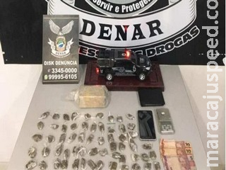 Denar prende jovem e fecha ‘boca de fumo’ no Portal Caiobá