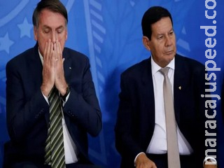 Em novo desgaste, Bolsonaro exclui Mourão de reunião ministerial Em novo desgaste, Bolsonaro exclui Mourão de reunião ministerial