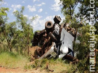 Identificado caminhoneiro que morreu preso nas ferragens em acidente na BR-267 Identificado caminhoneiro que morreu preso nas ferragens em acidente na BR-267