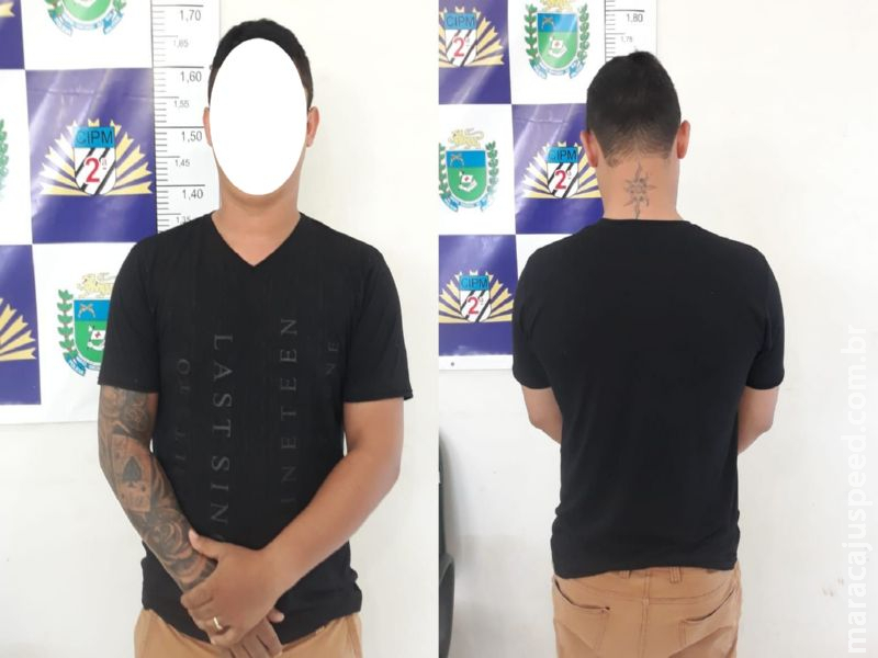 Maracaju: Polícia Militar cumpre mandado de prisão na Vila Juquita Maracaju: Polícia Militar cumpre mandado de prisão na Vila Juquita