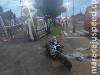 Motorista diz que não viu moto em acidente que deixou um em estado grave Motorista diz que não viu moto em acidente que deixou um em estado grave