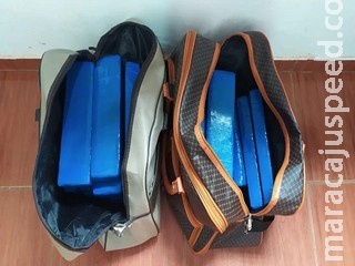 Mulher é presa na fronteira de MS com 24 quilos de maconha Mulher é presa na fronteira de MS com 24 quilos de maconha