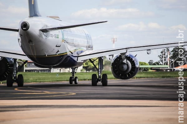 Aeroporto de Campo Grande prevê 5 voos para esta sexta e opera sem restrições Aeroporto de Campo Grande prevê 5 voos para esta sexta e opera sem restrições