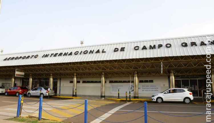 Com 10 voos previstos, Aeroporto de Campo Grande opera normalmente nesta sexta Com 10 voos previstos, Aeroporto de Campo Grande opera normalmente nesta sexta