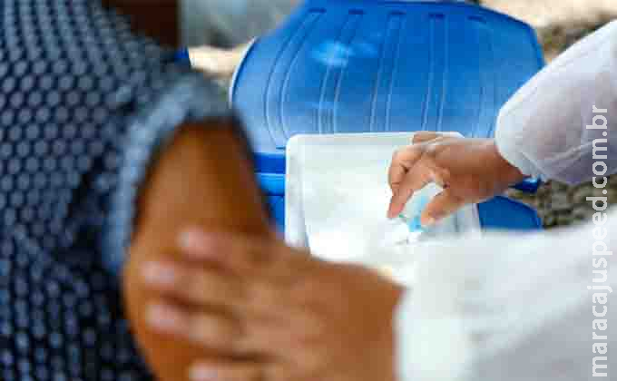 Com mutirão nos municípios, MS já aplicou 76% das doses de vacina contra coronavírus Com mutirão nos municípios, MS já aplicou 76% das doses de vacina contra coronavírus