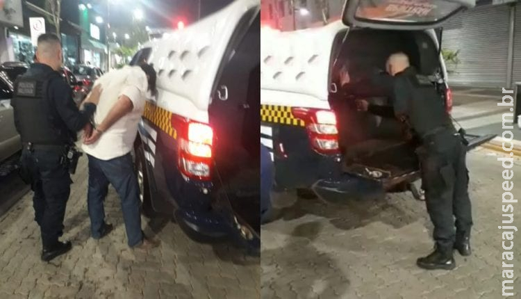 Construtor é preso na 14 de Julho quando se masturbava dentro de carro Construtor é preso na 14 de Julho quando se masturbava dentro de carro