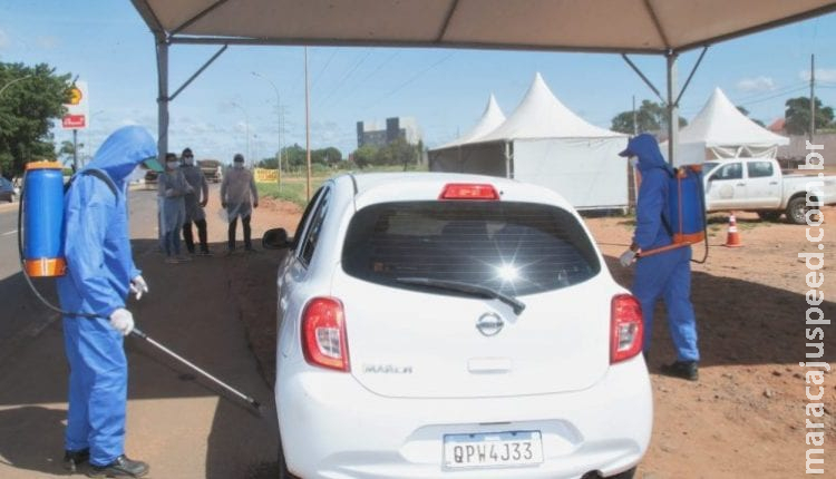 Em 18 dias, cerca de 95 mil pessoas foram abordadas nas barreiras sanitárias de Campo Grande Em 18 dias, cerca de 95 mil pessoas foram abordadas nas barreiras sanitárias de Campo Grande