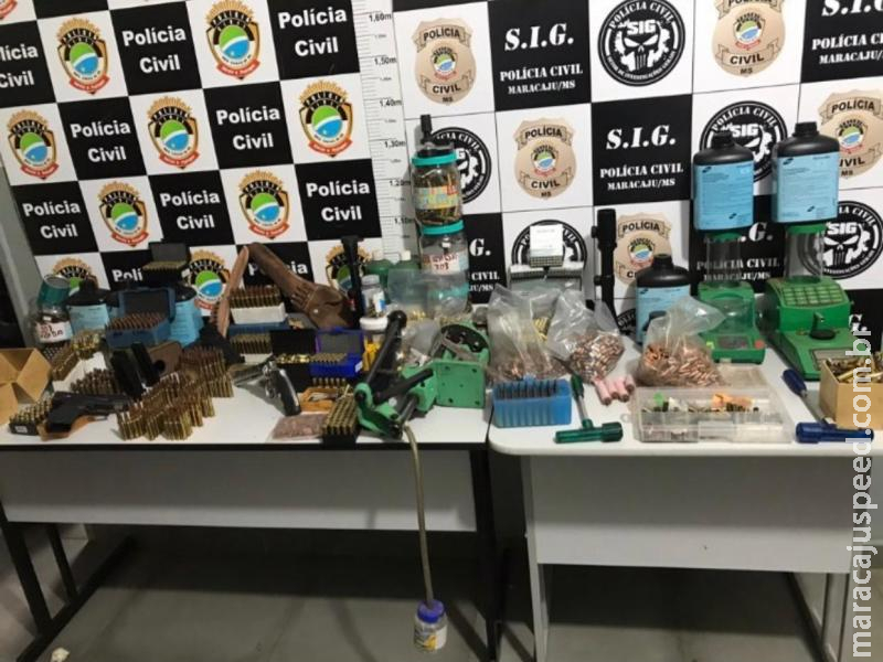 Maracaju: Polícia Civil cumpre mandado de busca e apreensão em fazenda, onde ex-sogro atirou no olho de seu ex-genro Maracaju: Polícia Civil cumpre mandado de busca e apreensão em fazenda, onde ex-sogro atirou no olho de seu ex-genro