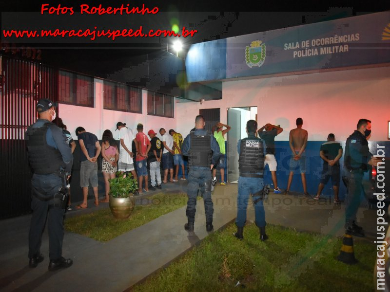Maracaju: Polícia Militar deteve 13 pessoas por descumprimento ao decreto estadual e por infringirem medidas sanitárias preventivas ao COVID-19 Maracaju: Polícia Militar deteve 13 pessoas por descumprimento ao decreto estadual e por infringirem medidas sanitárias preventivas ao COVID-19
