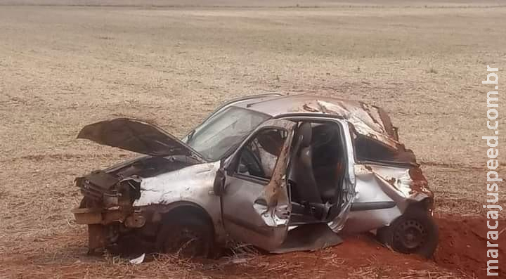 Motorista de 21 anos morre no hospital um dia após capotar veículo na MS-386