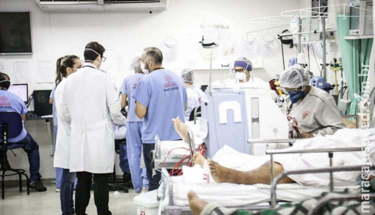 MS bate recorde e chega a 968 internados, aumento de 35% em duas semanas MS bate recorde e chega a 968 internados, aumento de 35% em duas semanas
