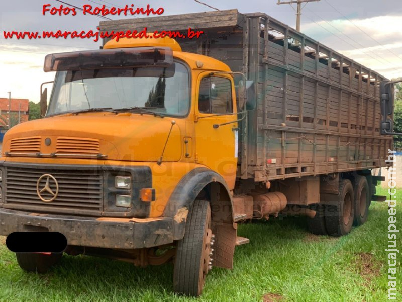Maracaju: PM apreende caminhão boiadeiro carregado com pneus e celulares contrabandeados