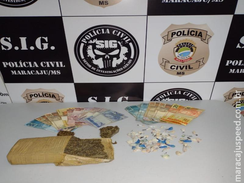 Polícia Civil de Maracaju cumpre mandados de busca e apreensão e fecha “Bocas de Fumo”