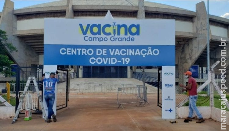 Vacinação no Guanandizão antecipa e começa a funcionar nesta terça em Campo Grande