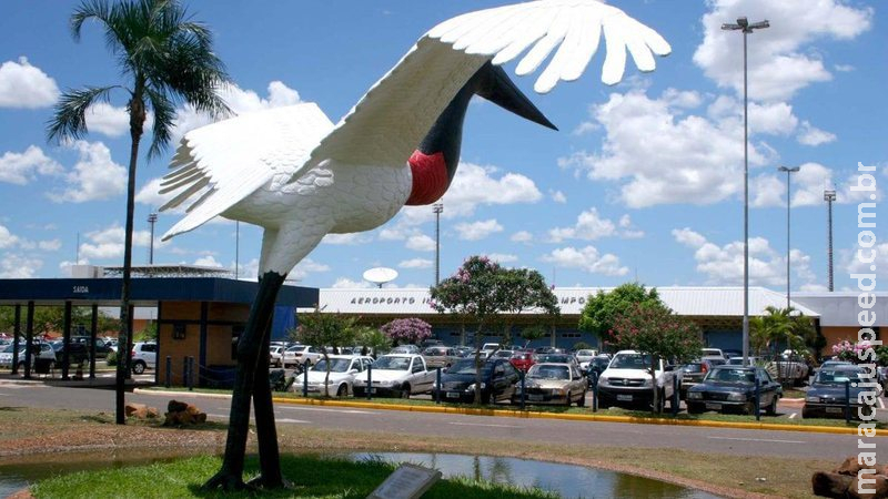 Aeroporto de Campo Grande opera normalmente neste sábado com 2 voos previstos Aeroporto de Campo Grande opera normalmente neste sábado com 2 voos previstos