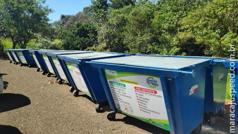 Aldeias de Dourados começam a contêineres para coleta de resíduos sólidos Aldeias de Dourados começam a contêineres para coleta de resíduos sólidos