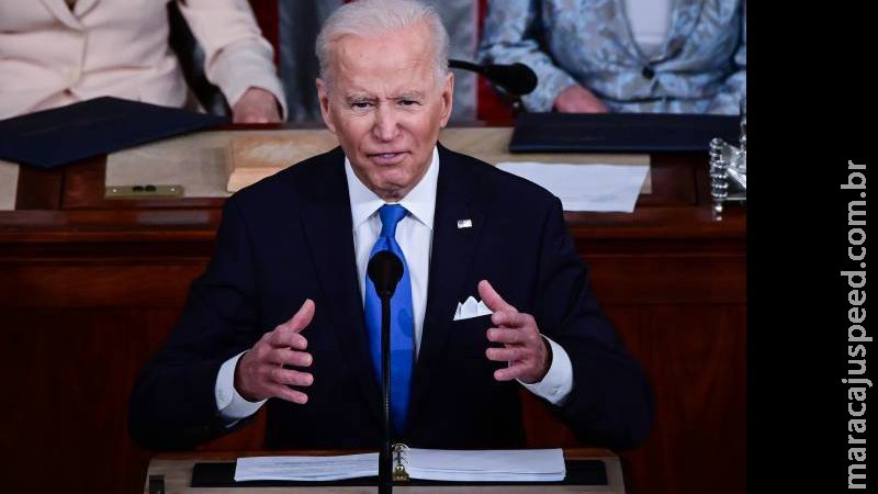 Biden faz 1º discurso no Congresso e fala sobre Biden faz 1º discurso no Congresso e fala sobre