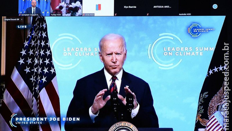 Biden faz apelo em cúpula para que mundo cumpra compromissos climático