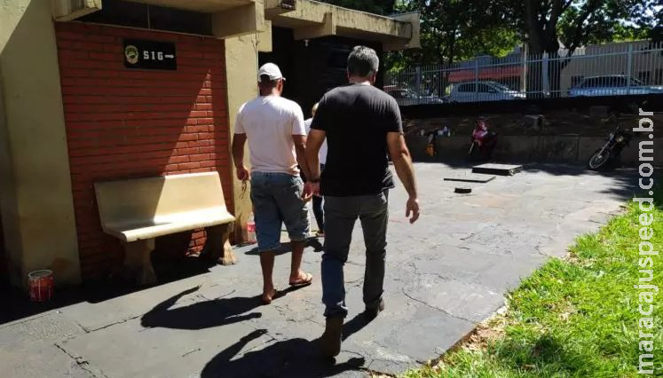 Borracheiro é preso por matar colombiano em MS com golpes de peça de moto Borracheiro é preso por matar colombiano em MS com golpes de peça de moto