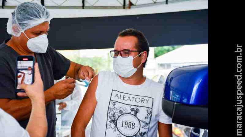 Brasil alcança 10% de vacinados com a 1ª dose 79 dias após início da aplicação Brasil alcança 10% de vacinados com a 1ª dose 79 dias após início da aplicação