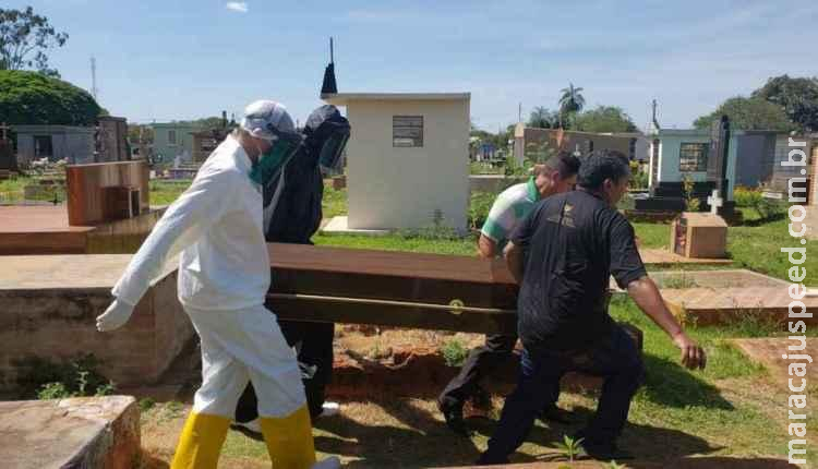 Com mais de mil mortes, março teve quase o dobro de óbitos registrados em dezembro em MS Com mais de mil mortes, março teve quase o dobro de óbitos registrados em dezembro em MS