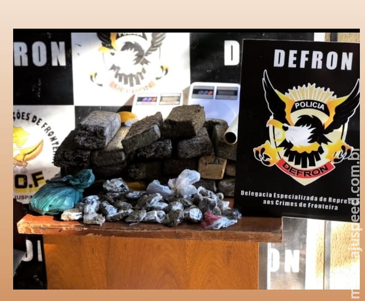 Defron fecha entreposto de distribuição de drogas na Aldeia Jaguapiru Defron fecha entreposto de distribuição de drogas na Aldeia Jaguapiru