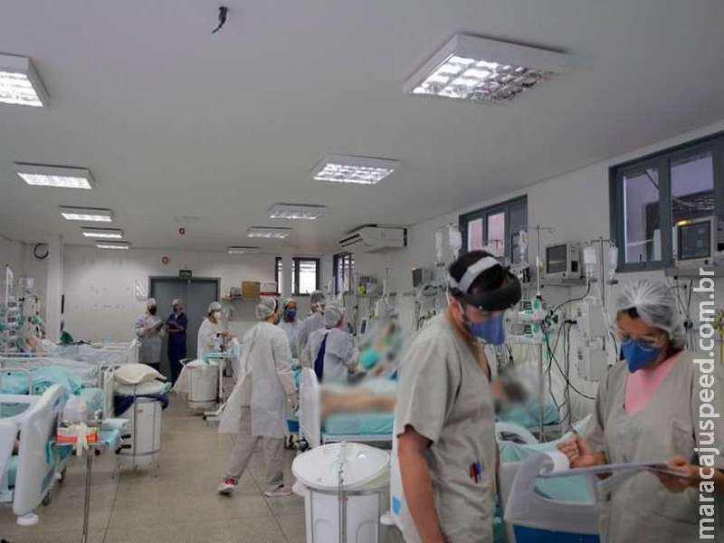 Dourados segue com todos leitos de UTI da rede pública para Covid ocupados Dourados segue com todos leitos de UTI da rede pública para Covid ocupados