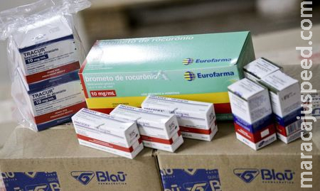 Estados receberão 864 mil unidades de medicamentos de intubação Estados receberão 864 mil unidades de medicamentos de intubação