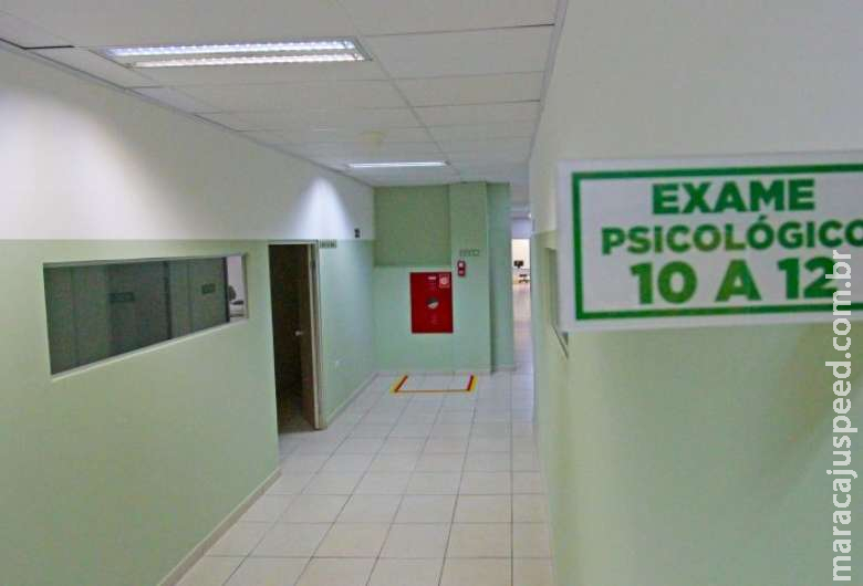Exames médicos e psicológicos do Detran são realizados em nova sede no Pátio Central Exames médicos e psicológicos do Detran são realizados em nova sede no Pátio Central