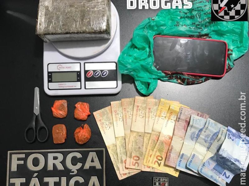 Força Tática prende mulher por Tráfico de Drogas em Deodápolis Força Tática prende mulher por Tráfico de Drogas em Deodápolis