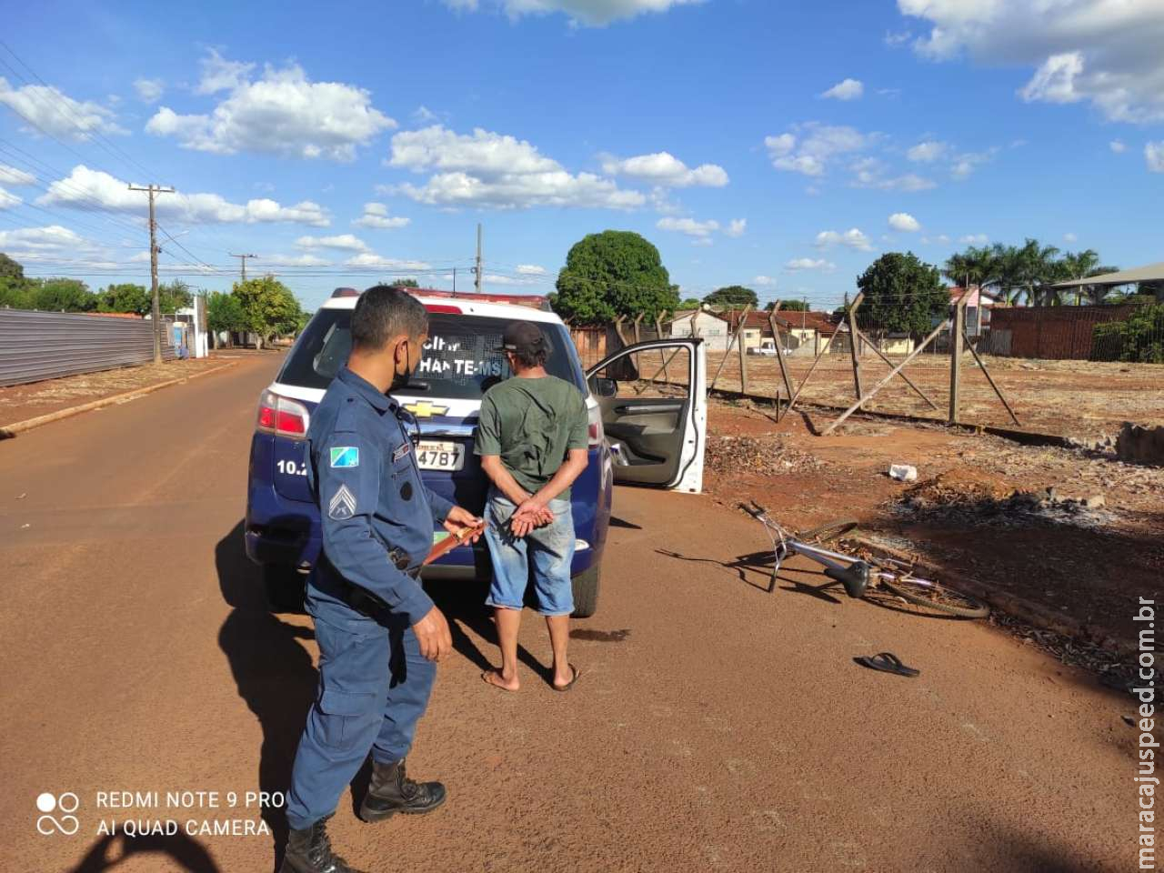  Homem morre após ser esfaqueado e suspeito é preso em flagrante 