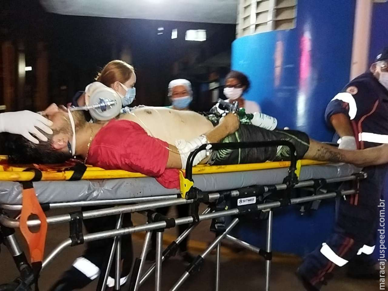 Homem sofre tentativa de homicídio na região do Parque do Lago II em Dourados Homem sofre tentativa de homicídio na região do Parque do Lago II em Dourados