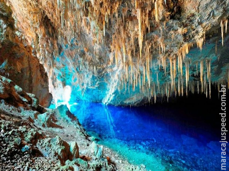 Imasul autoriza reabertura à visitação da Gruta do Lago Azul em março Imasul autoriza reabertura à visitação da Gruta do Lago Azul em março