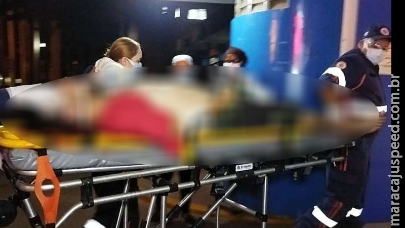 Jovem é baleado na cabeça e levado em estado grave a hospital em MS