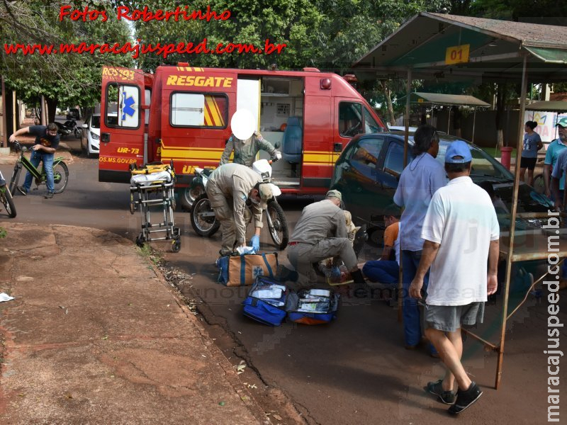 Maracaju: Grave acidente envolvendo motociclista idoso no conjunto BNH Maracaju: Grave acidente envolvendo motociclista idoso no conjunto BNH