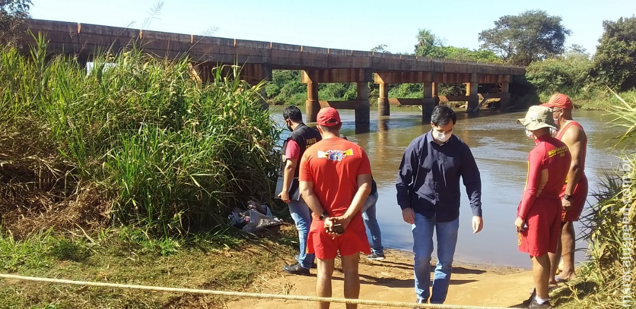 Menina de 10 anos morre afogada no Rio Dourados Menina de 10 anos morre afogada no Rio Dourados