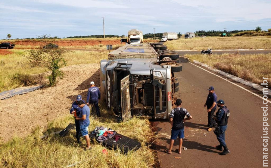  Morador em Rio Brilhante morre em acidente na MS-145 em Deodápolis 