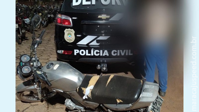 Pedreiro tem moto furtada enquanto trabalhava em condomínio de Campo Grande