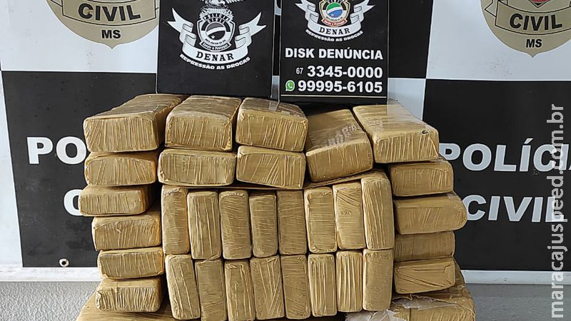 Polícia apreende carregamento de maconha em transportadora em Campo Grande Polícia apreende carregamento de maconha em transportadora em Campo Grande