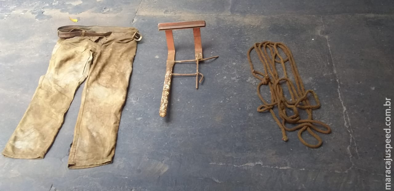 Polícia apreende corda e barra de ferro usada para matar homem em Dourados Polícia apreende corda e barra de ferro usada para matar homem em Dourados