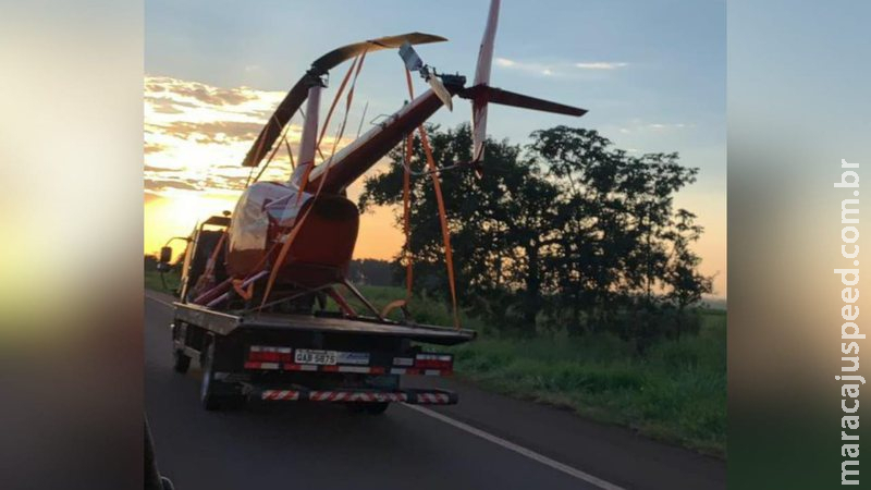 Polícia investiga se helicóptero avaliado em R$ 4 milhões que fez pouso forçado estava a serviço do narcotráfico
