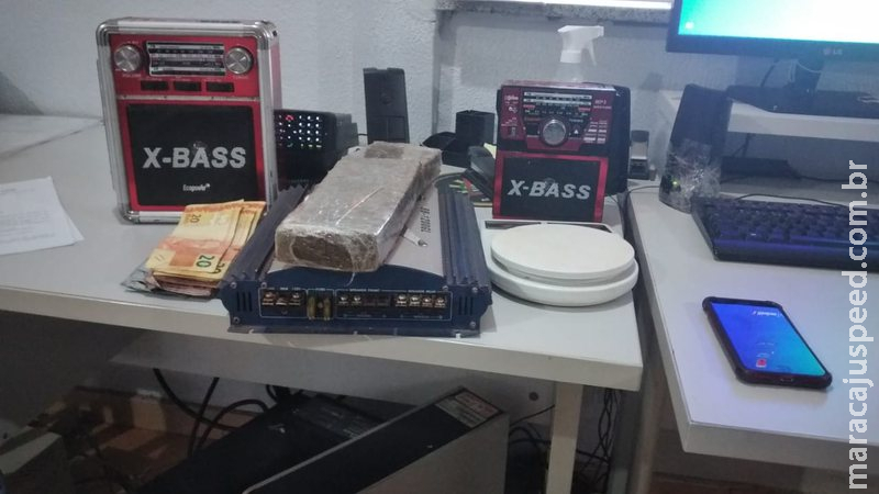Polícia Militar prende homem por receptação e tráfico de drogas Polícia Militar prende homem por receptação e tráfico de drogas