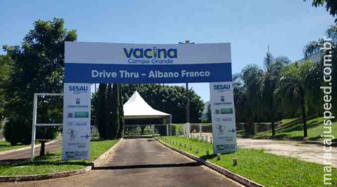 Prefeitura abre na quarta-feira segundo drive-thru de vacinação em Campo Grande Prefeitura abre na quarta-feira segundo drive-thru de vacinação em Campo Grande