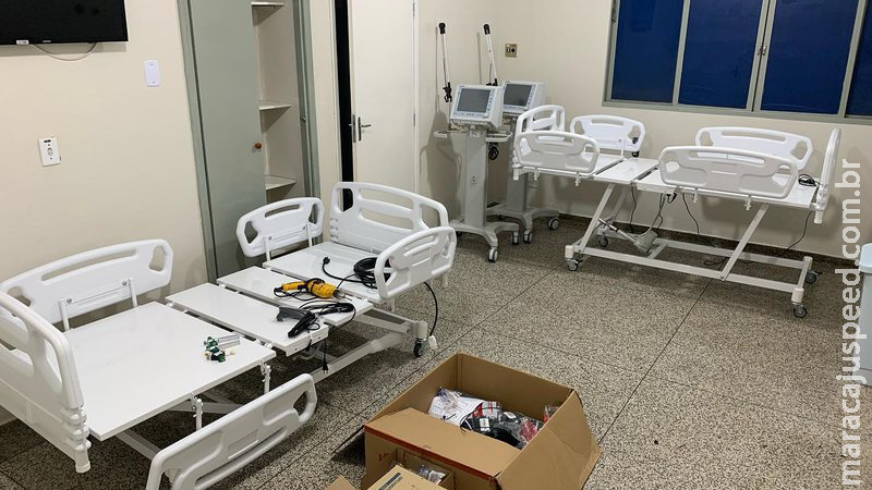 Prefeitura faz mudanças no Hospital da Vida para instalação dos novos leitos de UTI Covid-19 em Dourados Prefeitura faz mudanças no Hospital da Vida para instalação dos novos leitos de UTI Covid-19 em Dourados