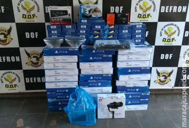 Preso com eletrônicos do Paraguai, soldado é expulso da PM/MS Preso com eletrônicos do Paraguai, soldado é expulso da PM/MS
