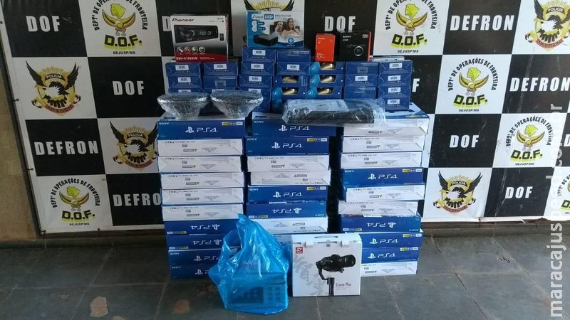 Preso em 2018 com vários eletrônicos do Paraguai, soldado é expulso da PMMS Preso em 2018 com vários eletrônicos do Paraguai, soldado é expulso da PMMS