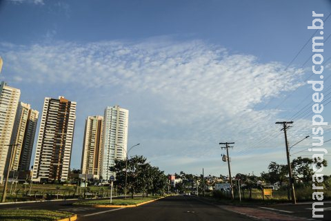 Segunda-feira pode ter temperaturas de até 40°C, mas também tem previsão de chuva em MS Segunda-feira pode ter temperaturas de até 40°C, mas também tem previsão de chuva em MS