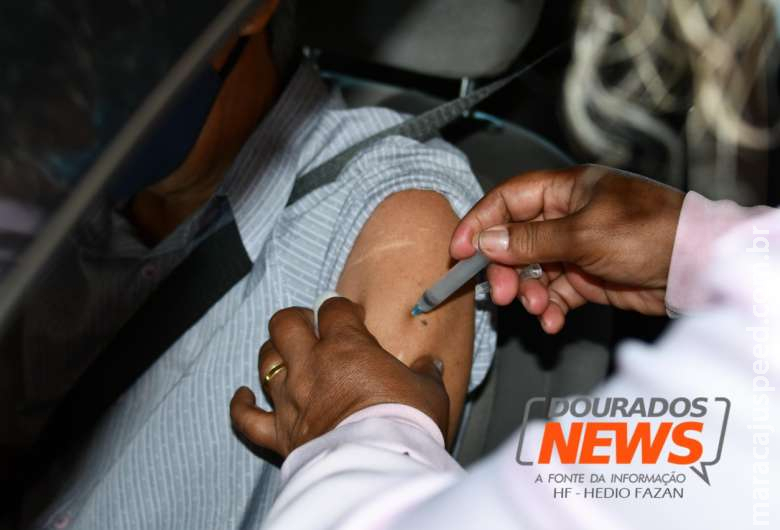 Vacinômetro MS informa 38,1 mil doses de vacinas aplicadas em Dourados Vacinômetro MS informa 38,1 mil doses de vacinas aplicadas em Dourados