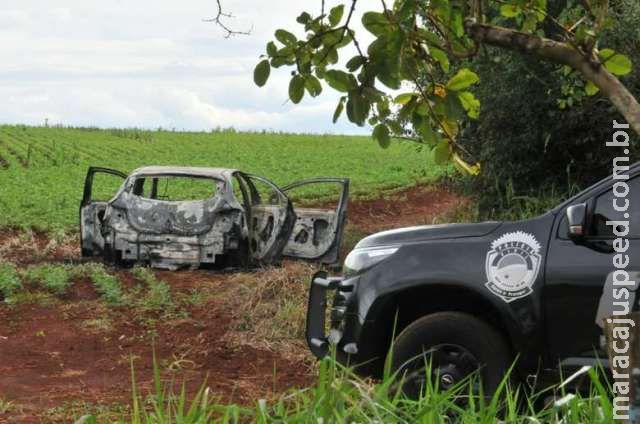 Veículo incendiado pode ter sido usado na execução de empresário